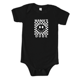Mama's Dude Checkered Onesie