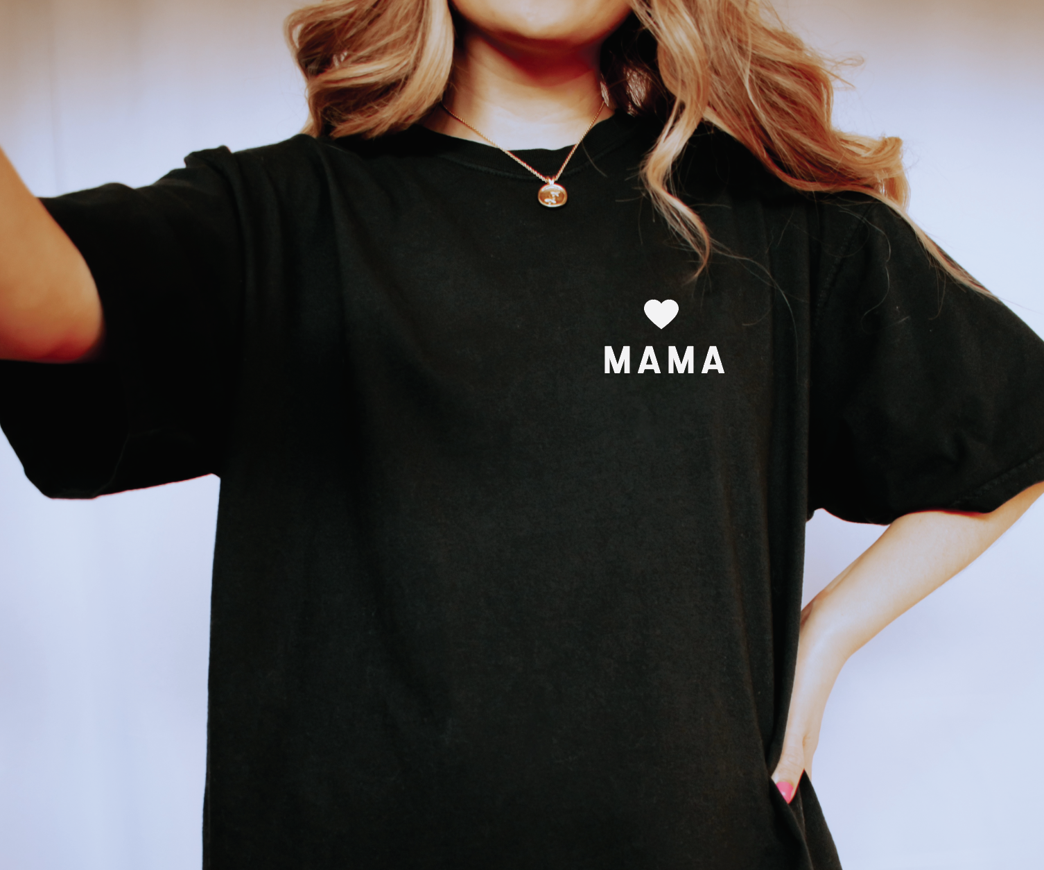 Mama Pocket Style Tee | Milk & Baby