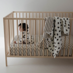 Black & White Yin Yang | Bamboo Zip Pajamas | Milk & Baby