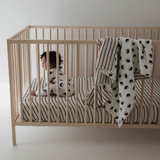 Black & White Yin Yang | Bamboo Zip Pajamas | Milk & Baby
