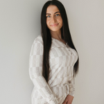 Smile Checkerboard | Women's Bamboo Pajamas | Milk & Baby