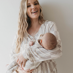 Smile Checkerboard | Women's Bamboo Pajamas | Milk & Baby