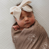 Sweet Dreams Floral | Muslin Swaddle | Milk & Baby