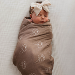 Sweet Dreams Floral | Muslin Swaddle | Milk & Baby