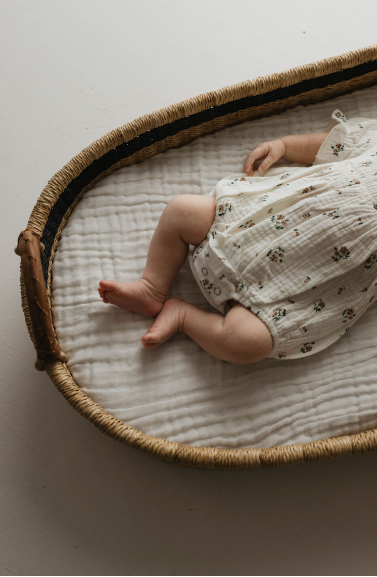 Garden Days | Muslin Romper | Milk & Baby
