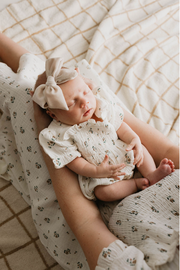 Garden Days | Muslin Romper | Milk & Baby