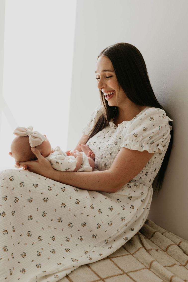 Garden Days | Muslin Romper | Milk & Baby