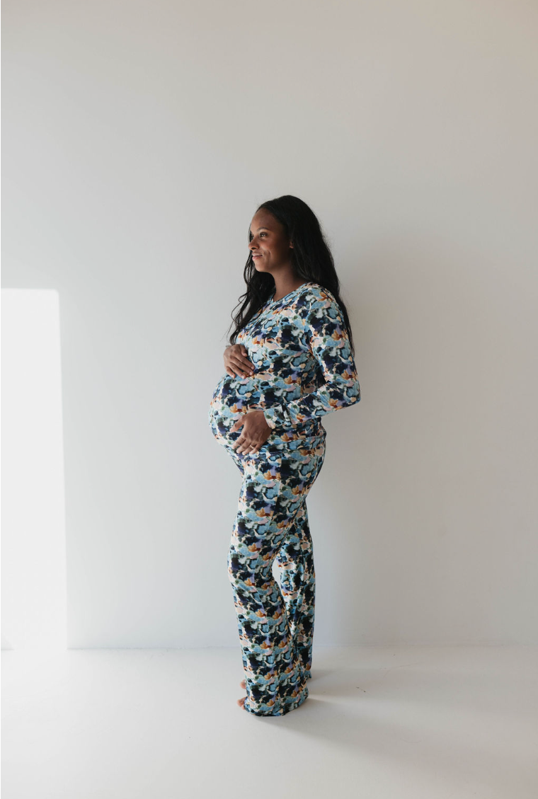 Charli Print | Women's Bamboo Pajamas | Milk & Baby