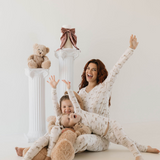 Kendy x FF Bớws | Women's Bamboo Pajamas Milk & Baby
