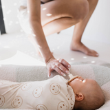 Just Smile | Bamboo Swaddle | Milk & Baby