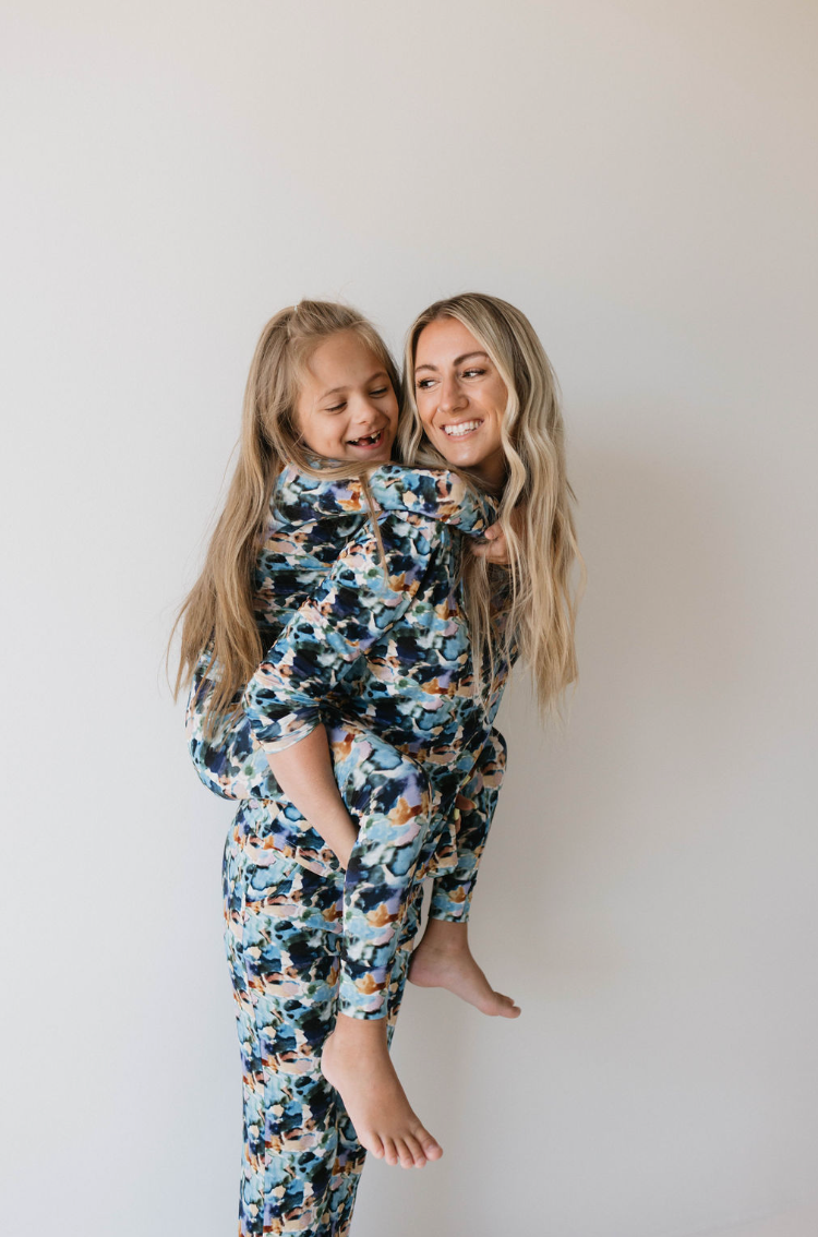 Charli Print | Women's Bamboo Pajamas | Milk & Baby