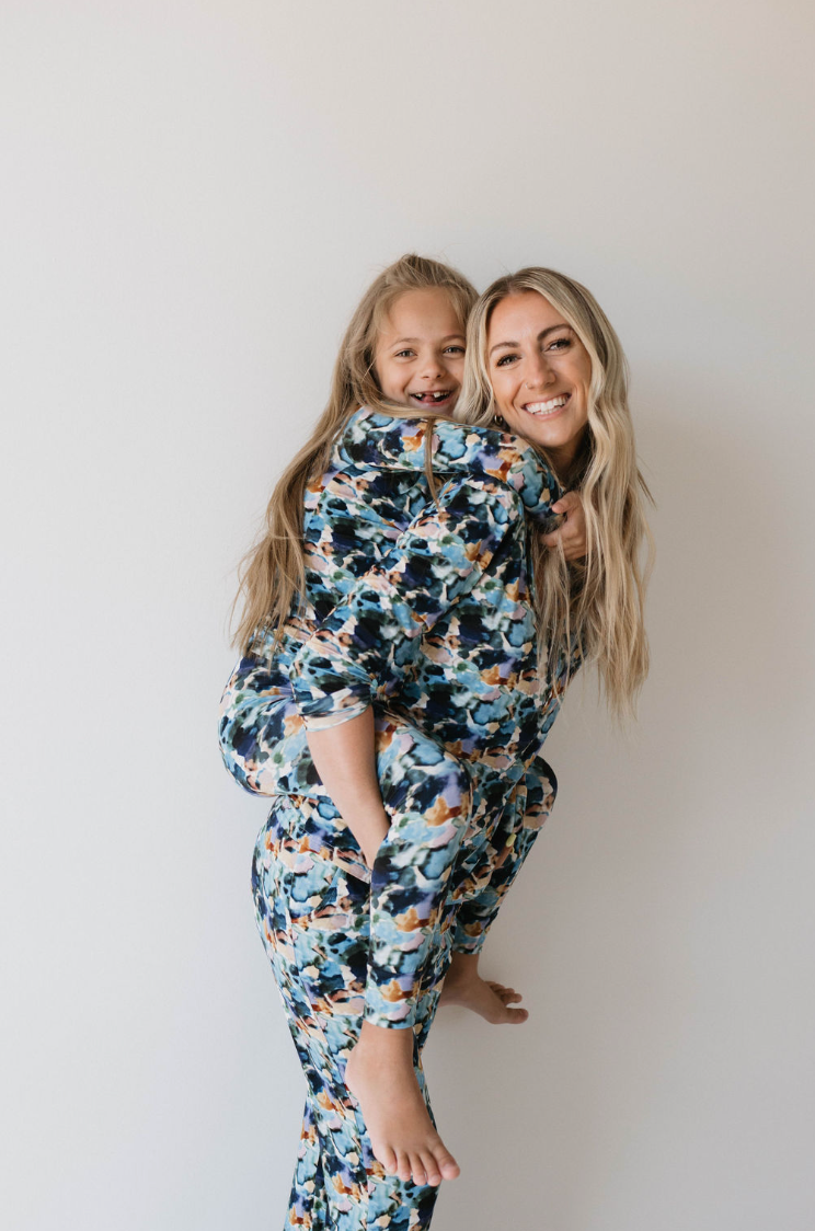 Charli Print | Women's Bamboo Pajamas | Milk & Baby