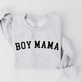 Boy Mama Varsity Outline Pullover