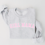 Girl Mama Varsity Outline Pullover