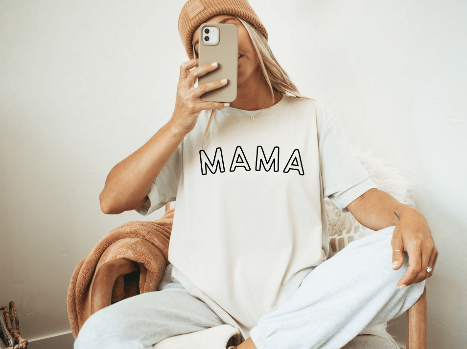 Mama Tee | Milk & Baby