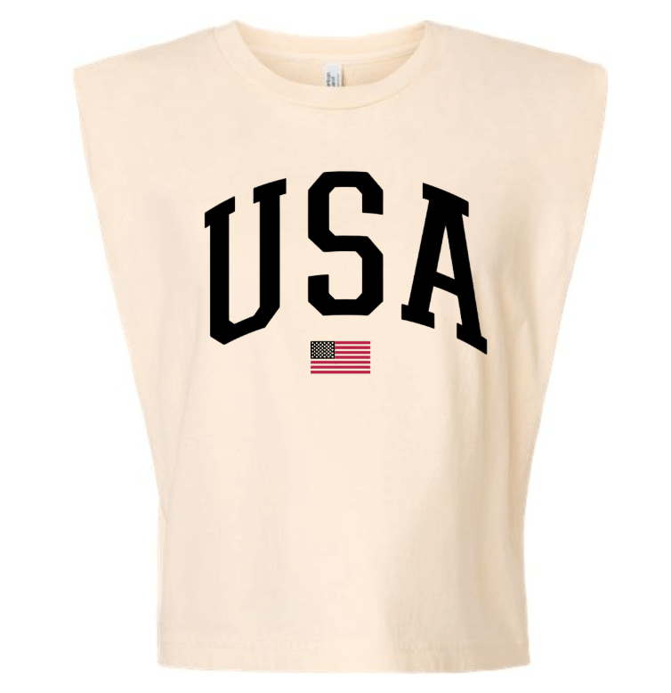 USA Varsity Tank | Milk & Baby