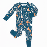 Alice | Bamboo One Piece Zip Pajama