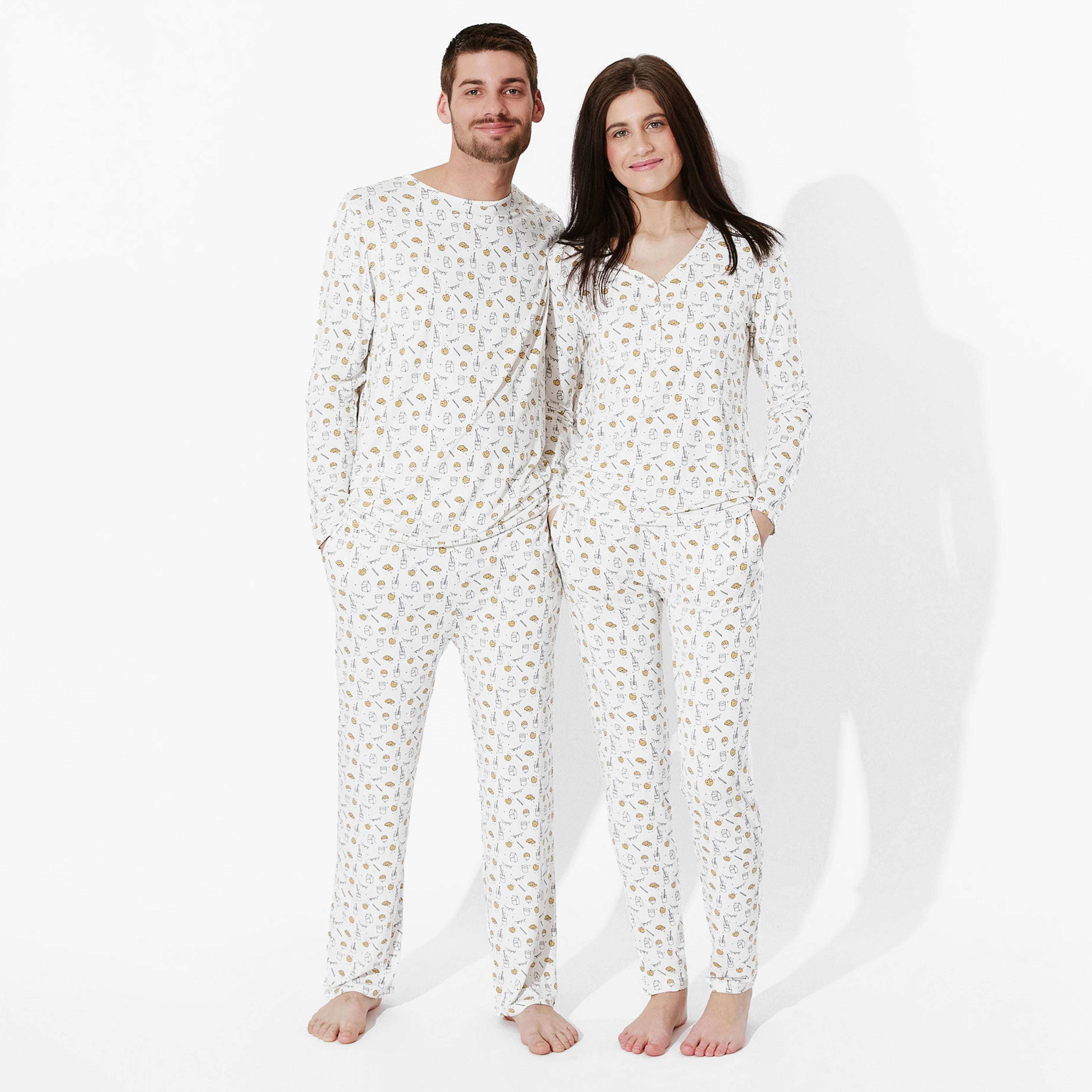 Milk & Cookies Bamboo Women's Pajama Set | Milk & Baby