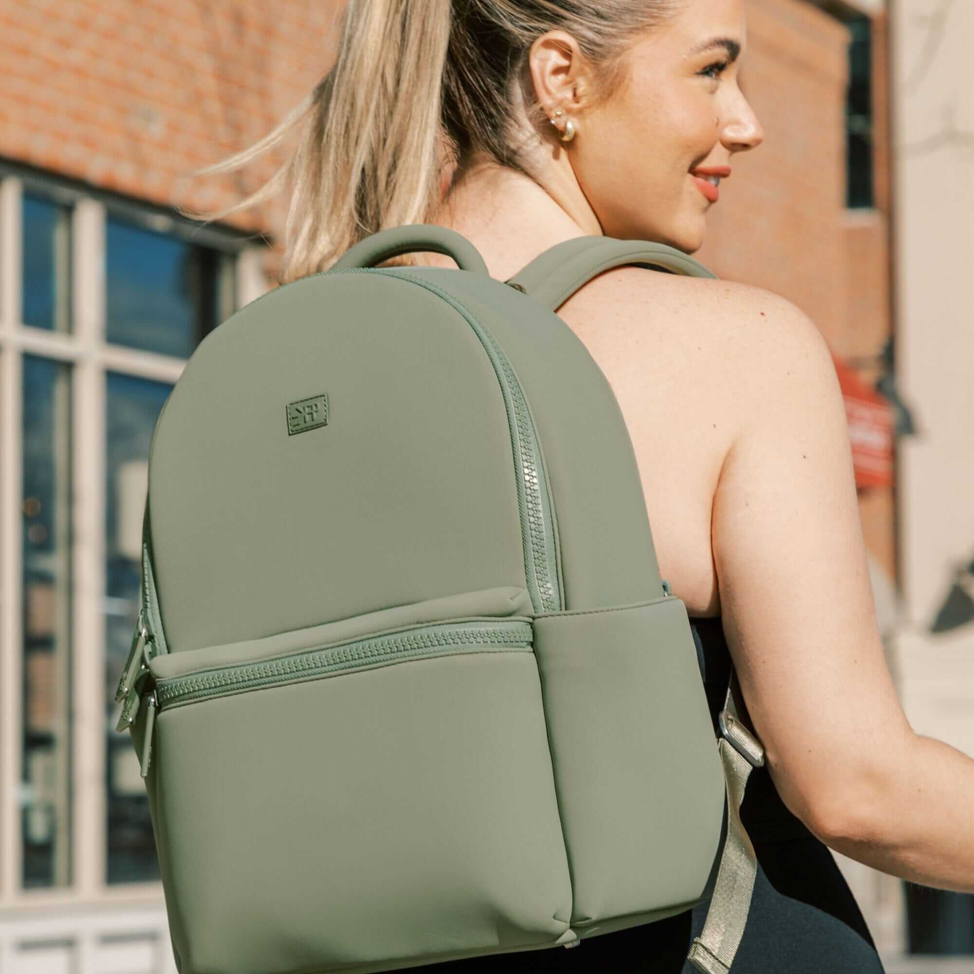 Sage Seoul Neoprene City Backpack | Milk & Baby