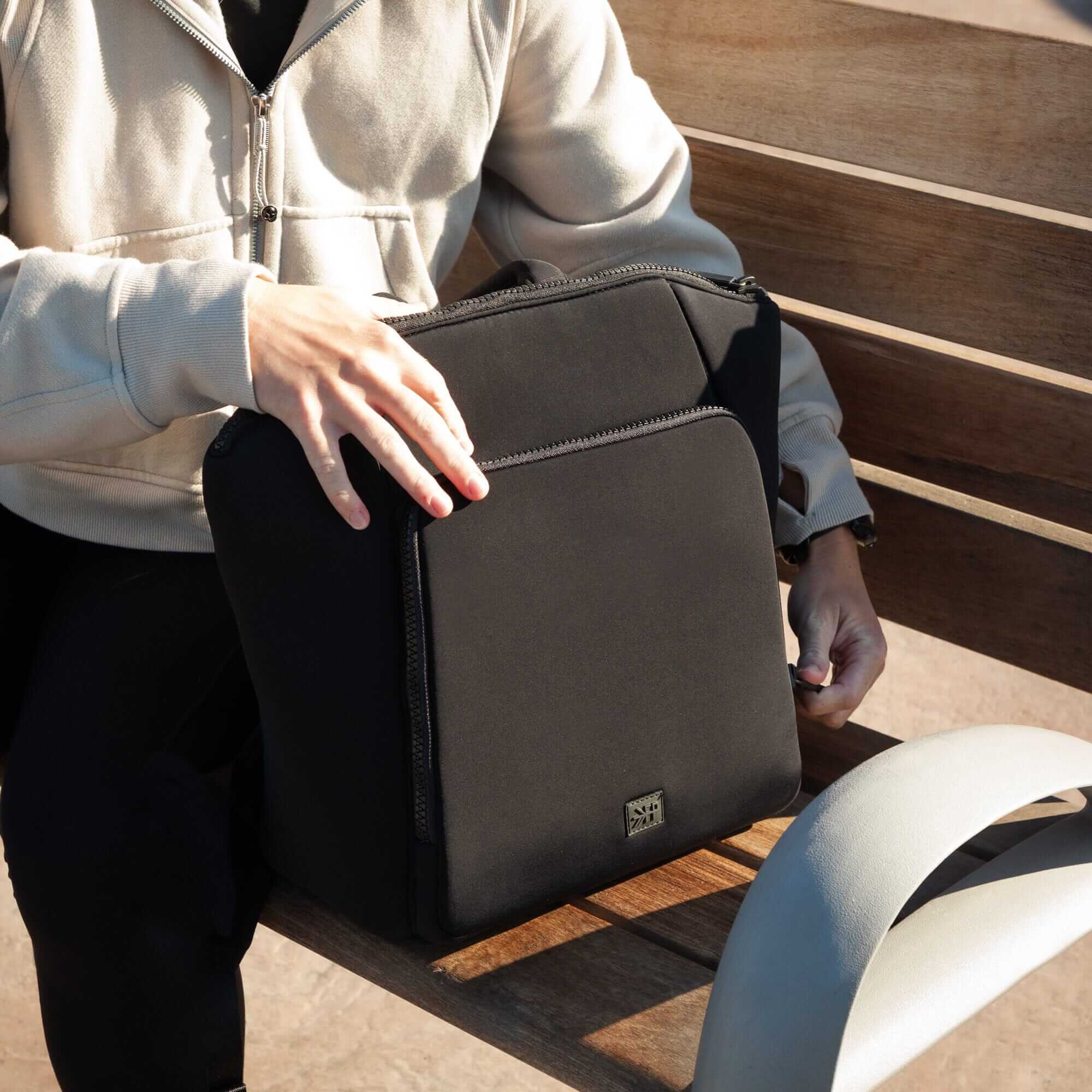 Ebony Seoul Neoprene Backpack II | Milk & Baby