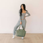 Sage Seoul Neoprene Tote | Milk & Baby