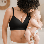 Signature Sublime® Contour Maternity & Nursing Bra | Black | Milk & Baby