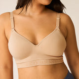 Signature Sublime® Contour Pumping & Nursing Bra | Beige