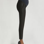 Slim Leg Maternity Work Pants in Black | Milk & Baby