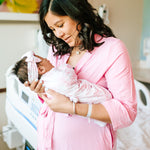 Mommy Robe - Solid Pink | Milk & Baby