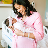 Mommy Robe - Solid Pink | Milk & Baby