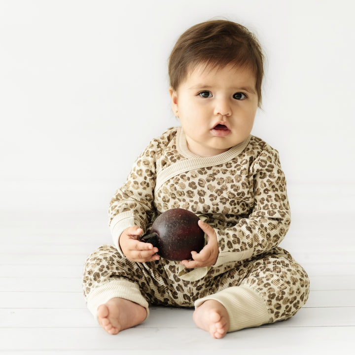 Organic Kimono Onesie & Pants Set | Spotted Milk & Baby