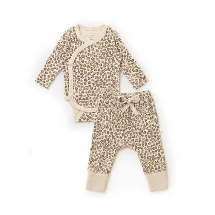 Organic Kimono Onesie & Pants Set | Spotted Milk & Baby