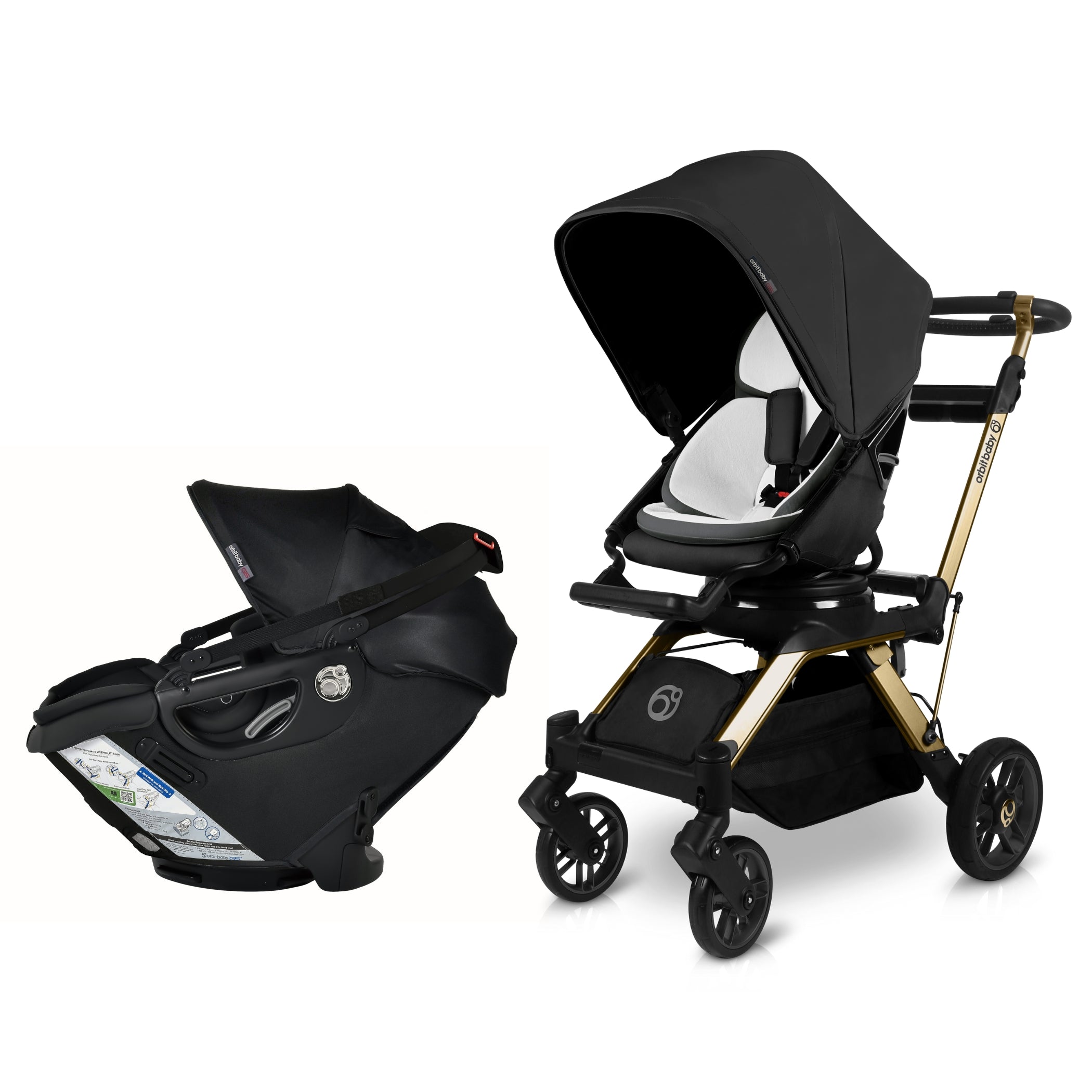 Orbit Baby Stroll & Ride Travel System | Milk & Baby