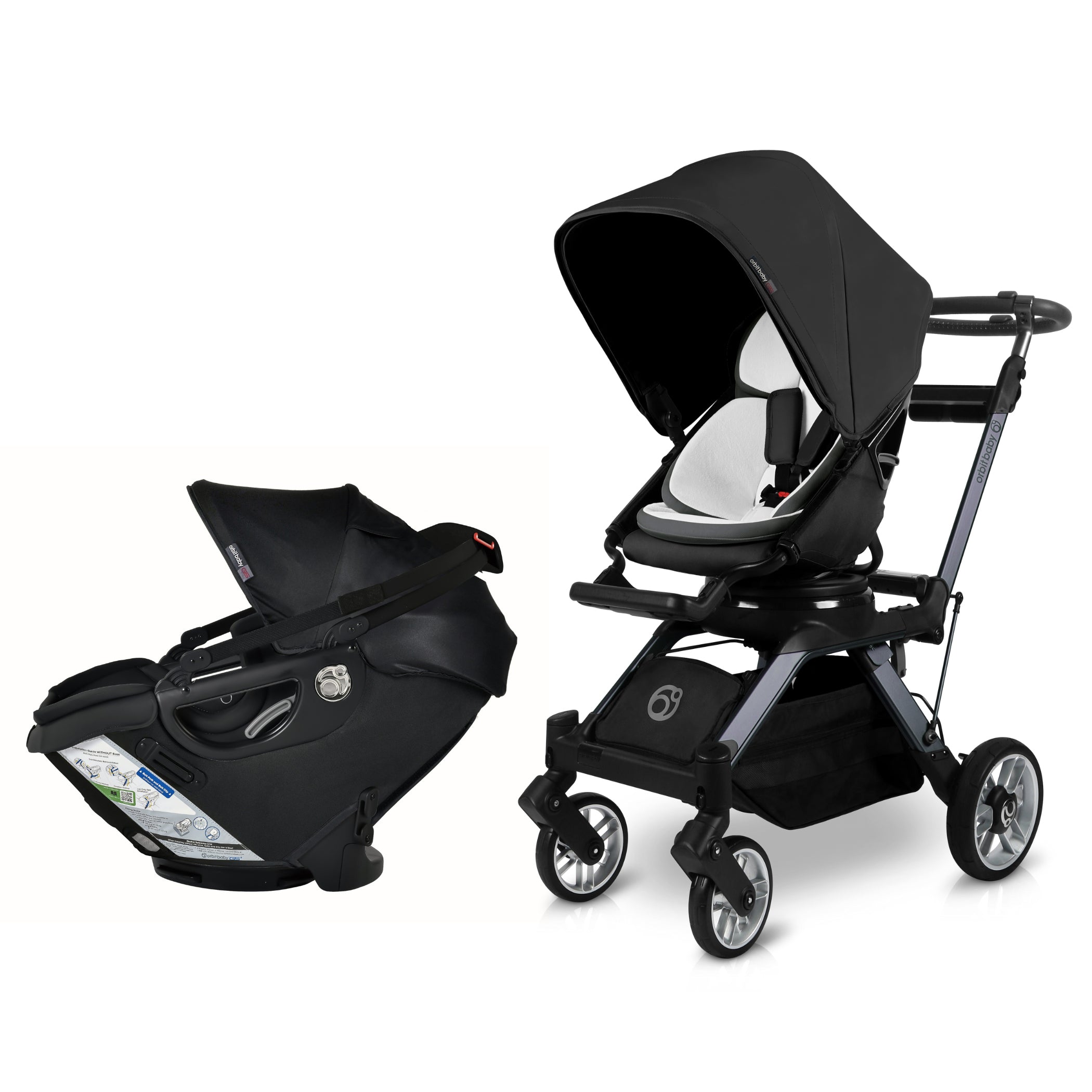 Orbit Baby Stroll & Ride Travel System | Milk & Baby