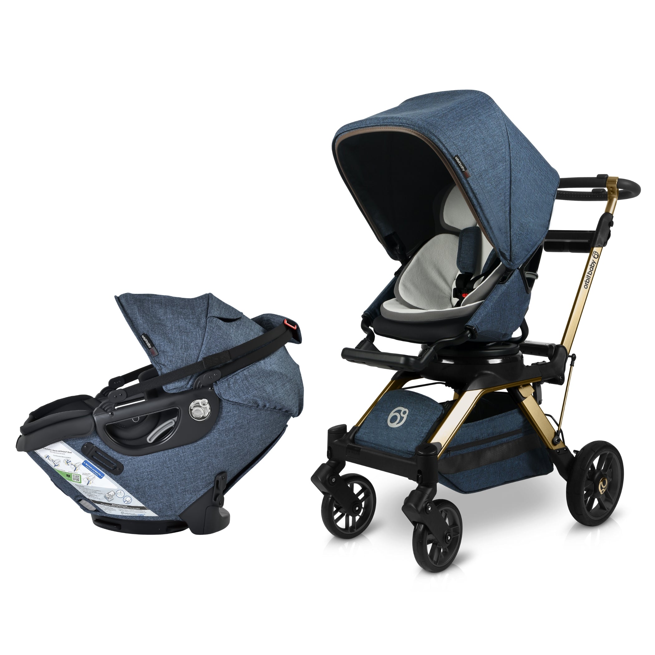 Orbit Baby Stroll & Ride Travel System | Milk & Baby