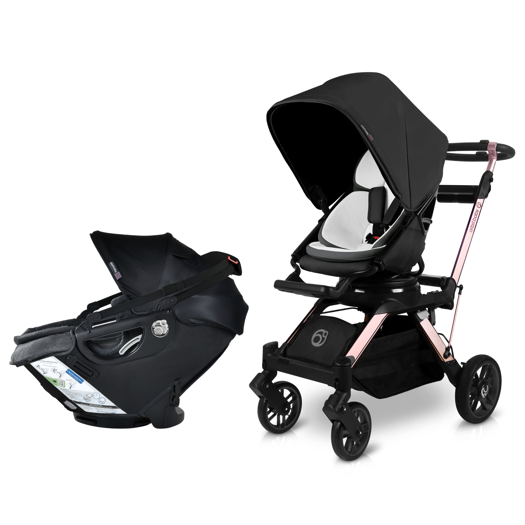 Orbit Baby Stroll & Ride Travel System | Milk & Baby