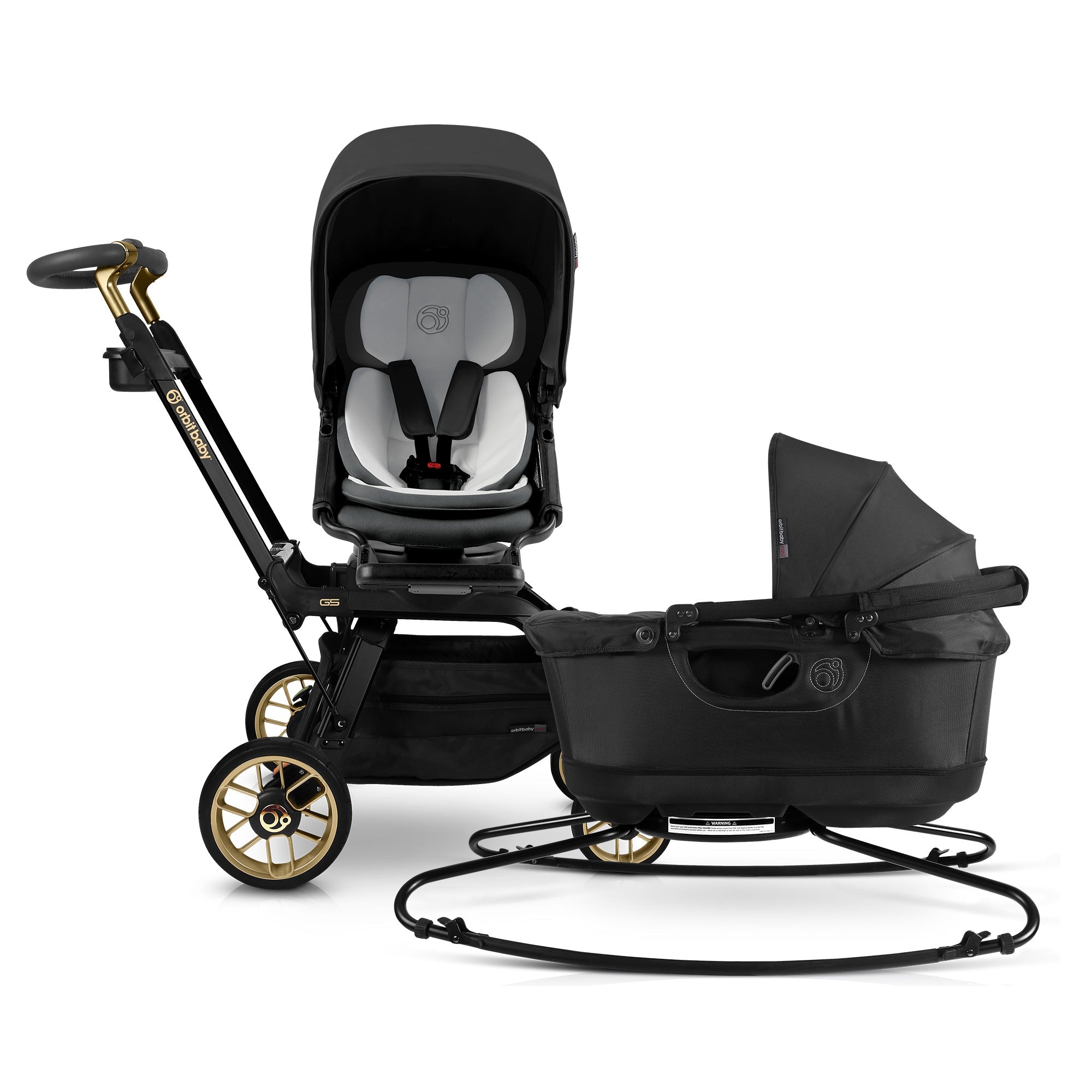 Orbit Baby Stroll & Lounge Travel System | Milk & Baby