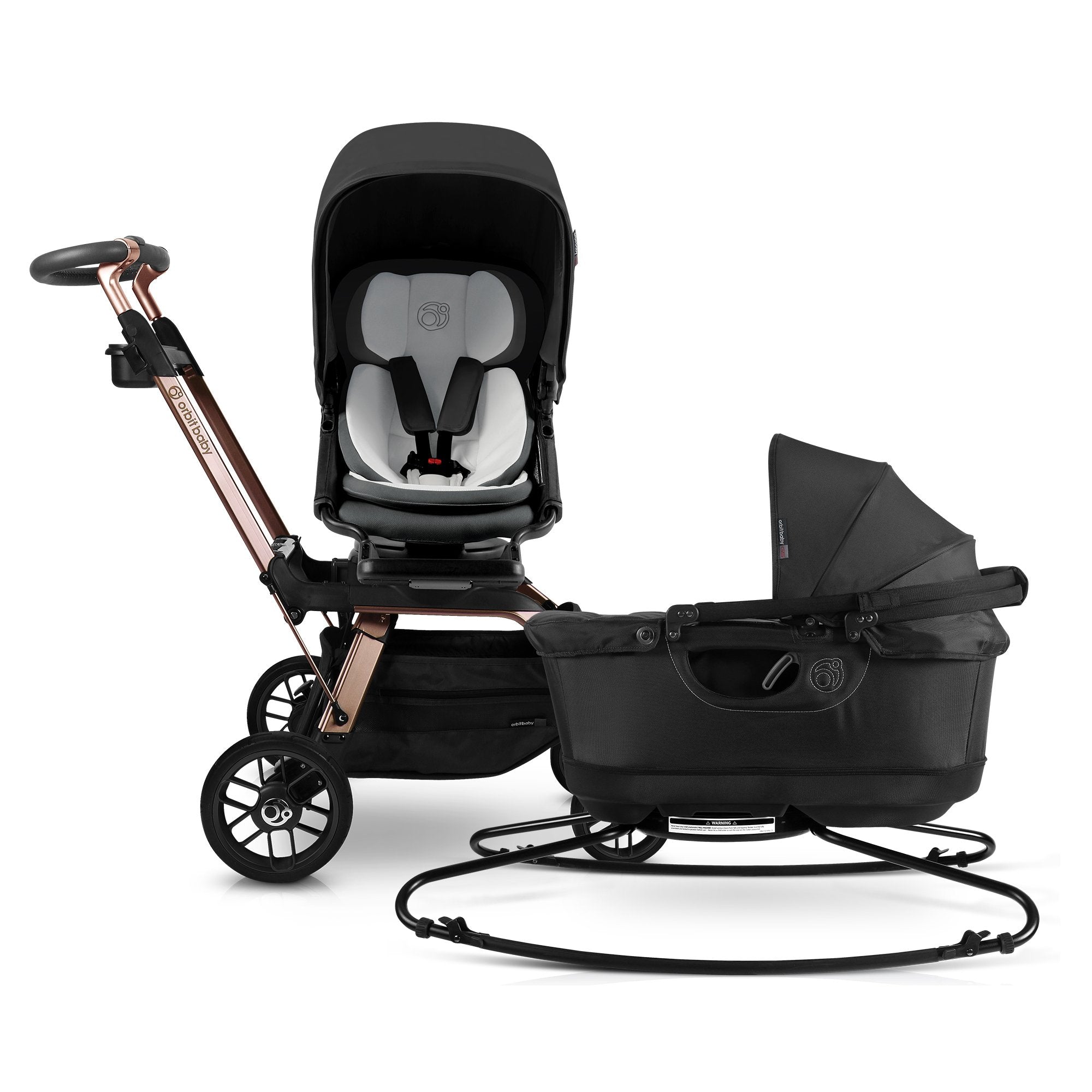 Orbit Baby Stroll & Lounge Travel System | Milk & Baby