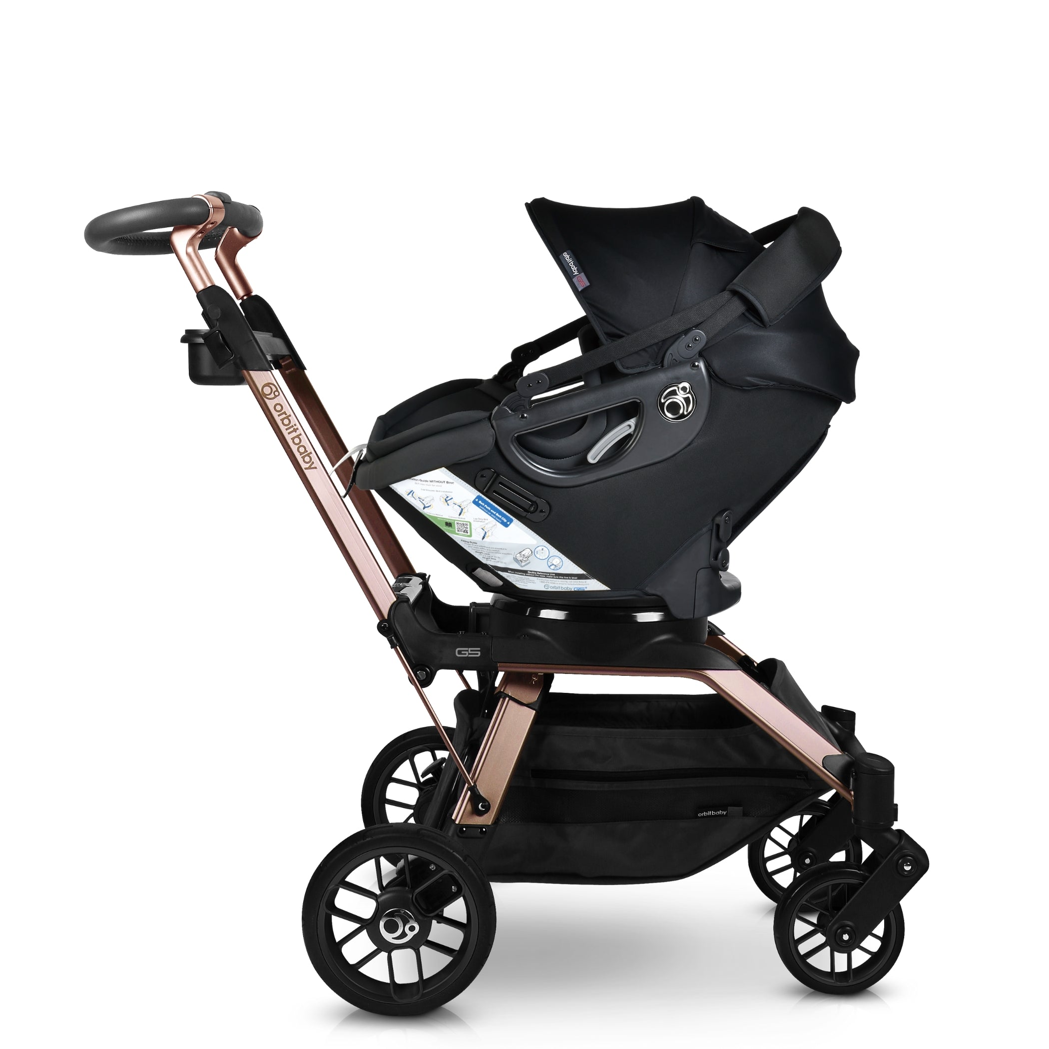 Orbitz Baby Stroll, Lounge, & Ride Travel System | Milk & Baby