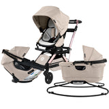 Orbitz Baby Stroll, Lounge, & Ride Travel System | Milk & Baby