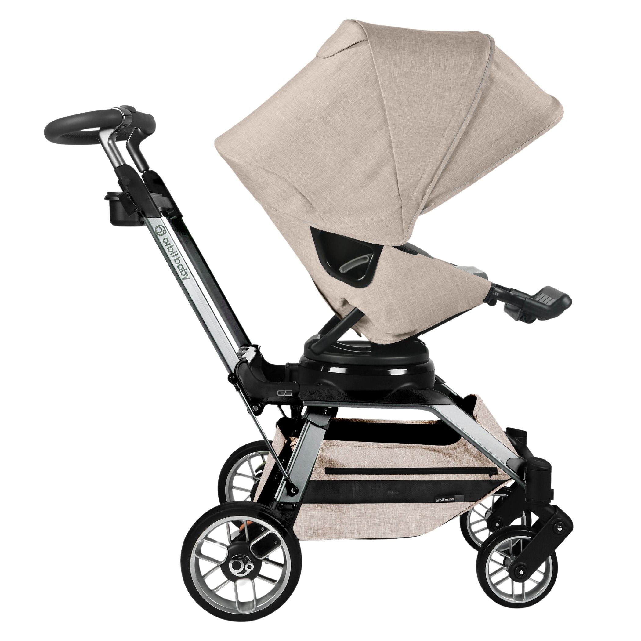 Orbitz Baby Stroll, Lounge, & Ride Travel System | Milk & Baby