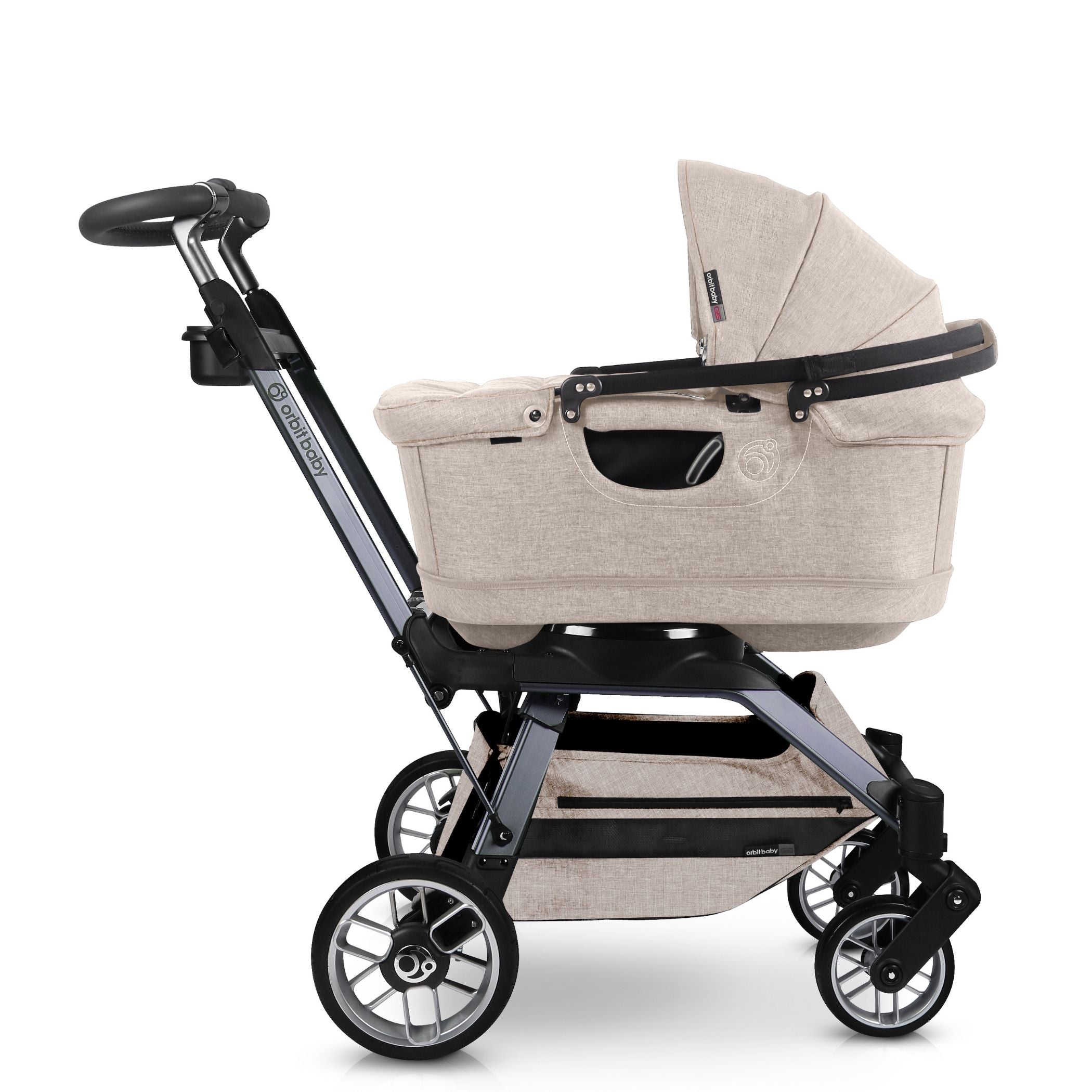 Orbitz Baby Stroll, Lounge, & Ride Travel System | Milk & Baby