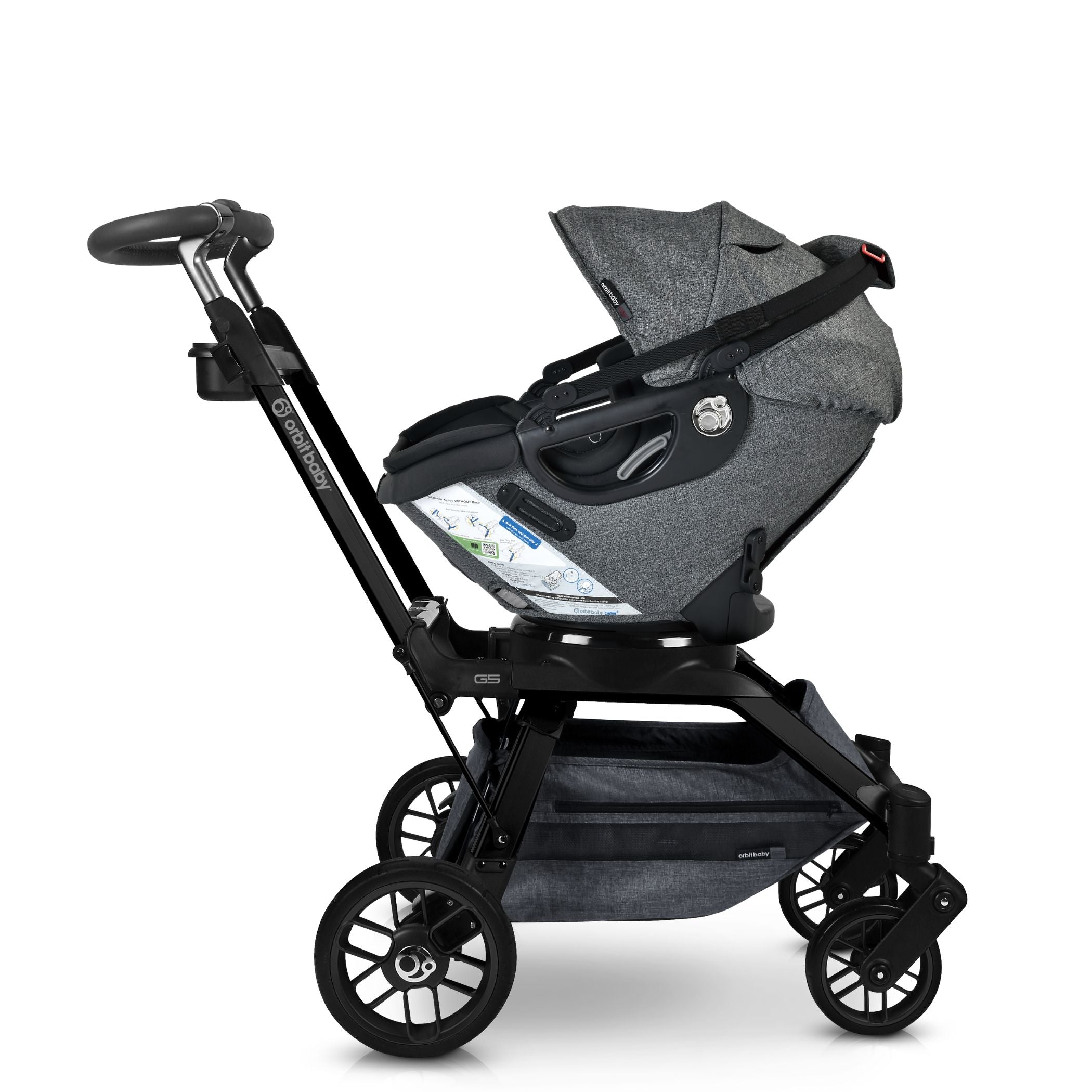 Orbitz Baby Stroll, Lounge, & Ride Travel System | Milk & Baby