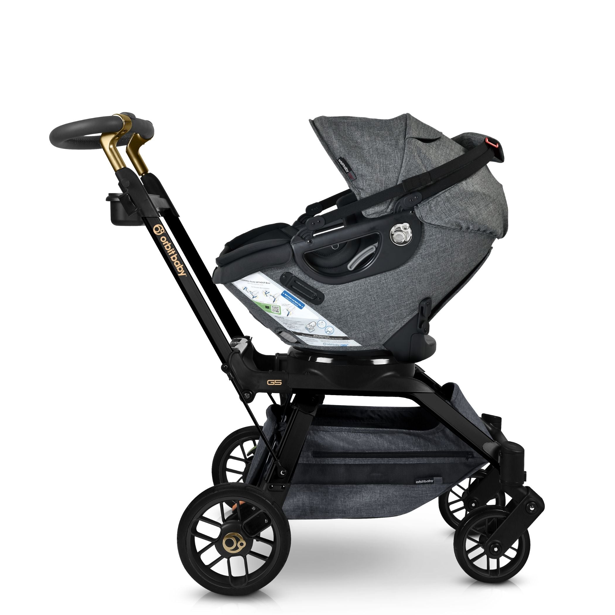 Orbitz Baby Stroll, Lounge, & Ride Travel System | Milk & Baby