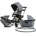 Orbitz Baby Stroll, Lounge, & Ride Travel System | Milk & Baby