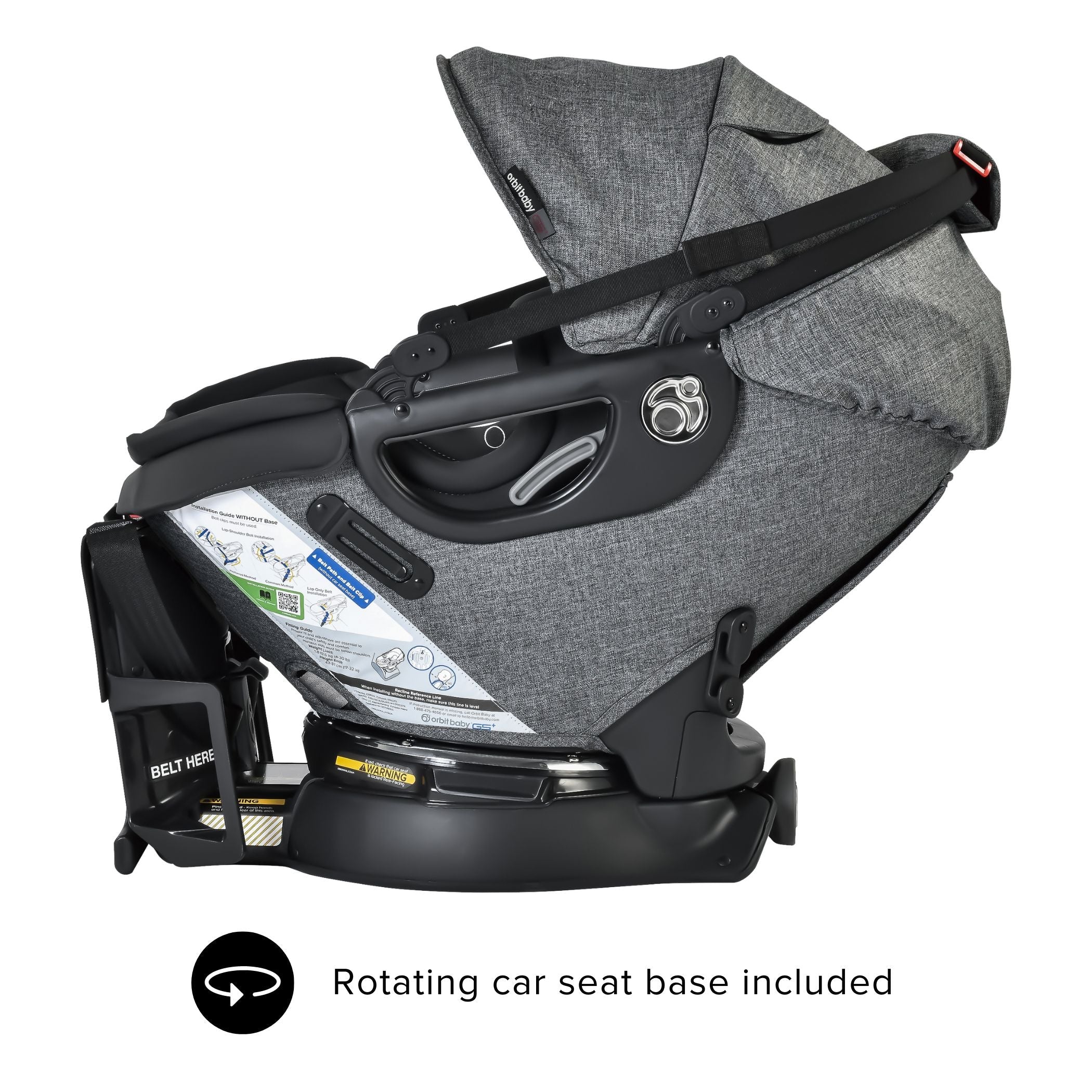 Orbitz Baby Stroll, Lounge, & Ride Travel System | Milk & Baby
