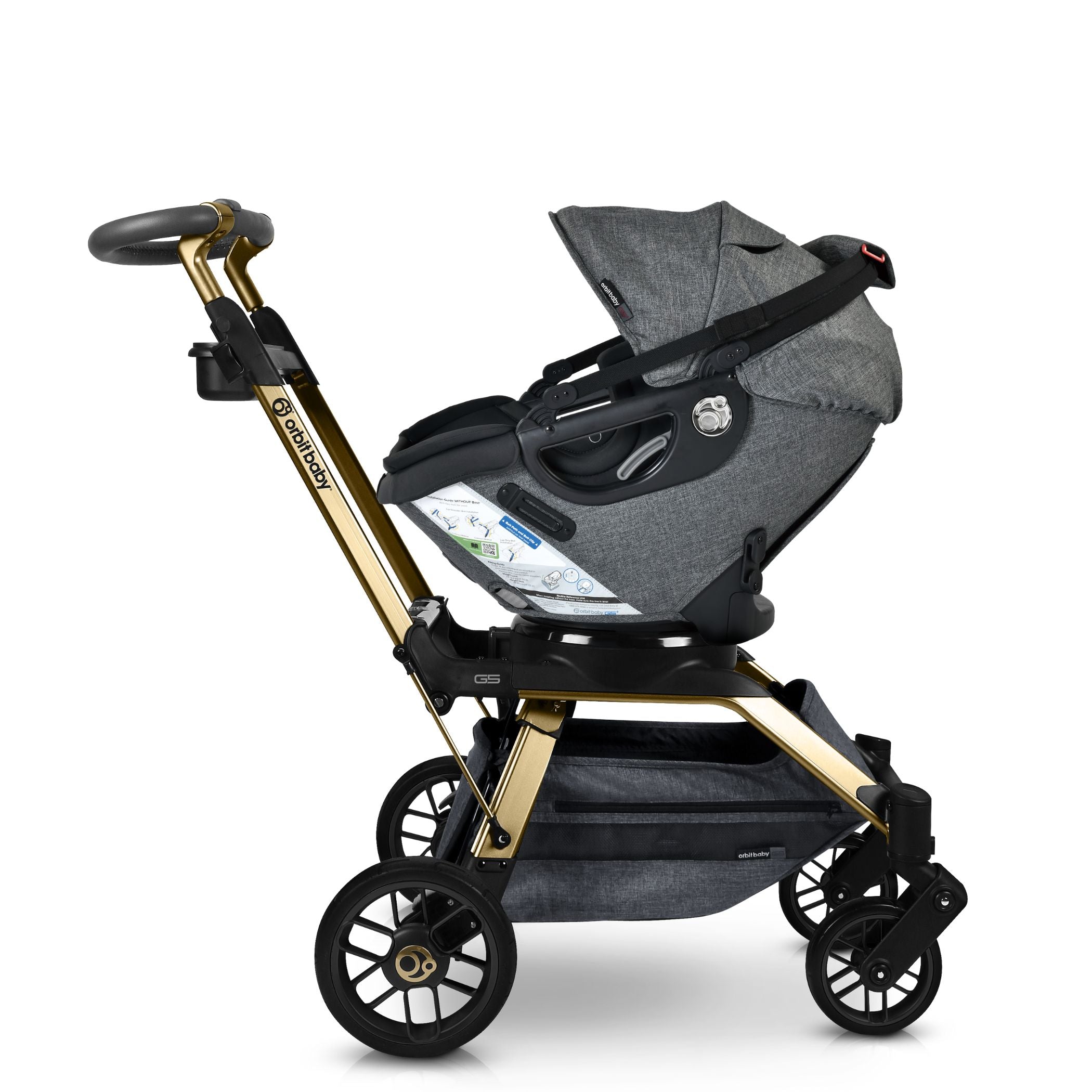 Orbitz Baby Stroll, Lounge, & Ride Travel System | Milk & Baby