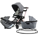 Orbitz Baby Stroll, Lounge, & Ride Travel System | Milk & Baby