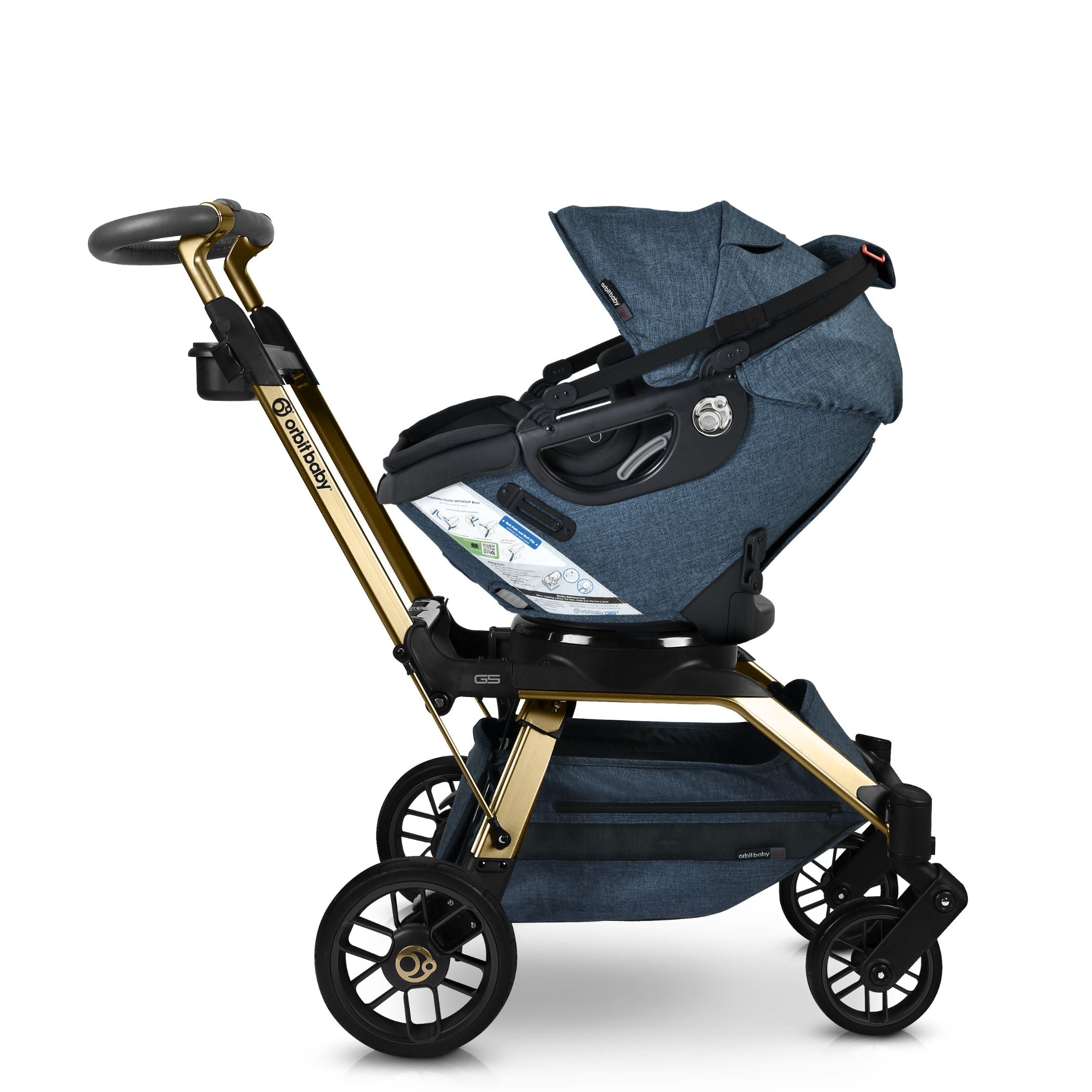 Orbitz Baby Stroll, Lounge, & Ride Travel System | Milk & Baby