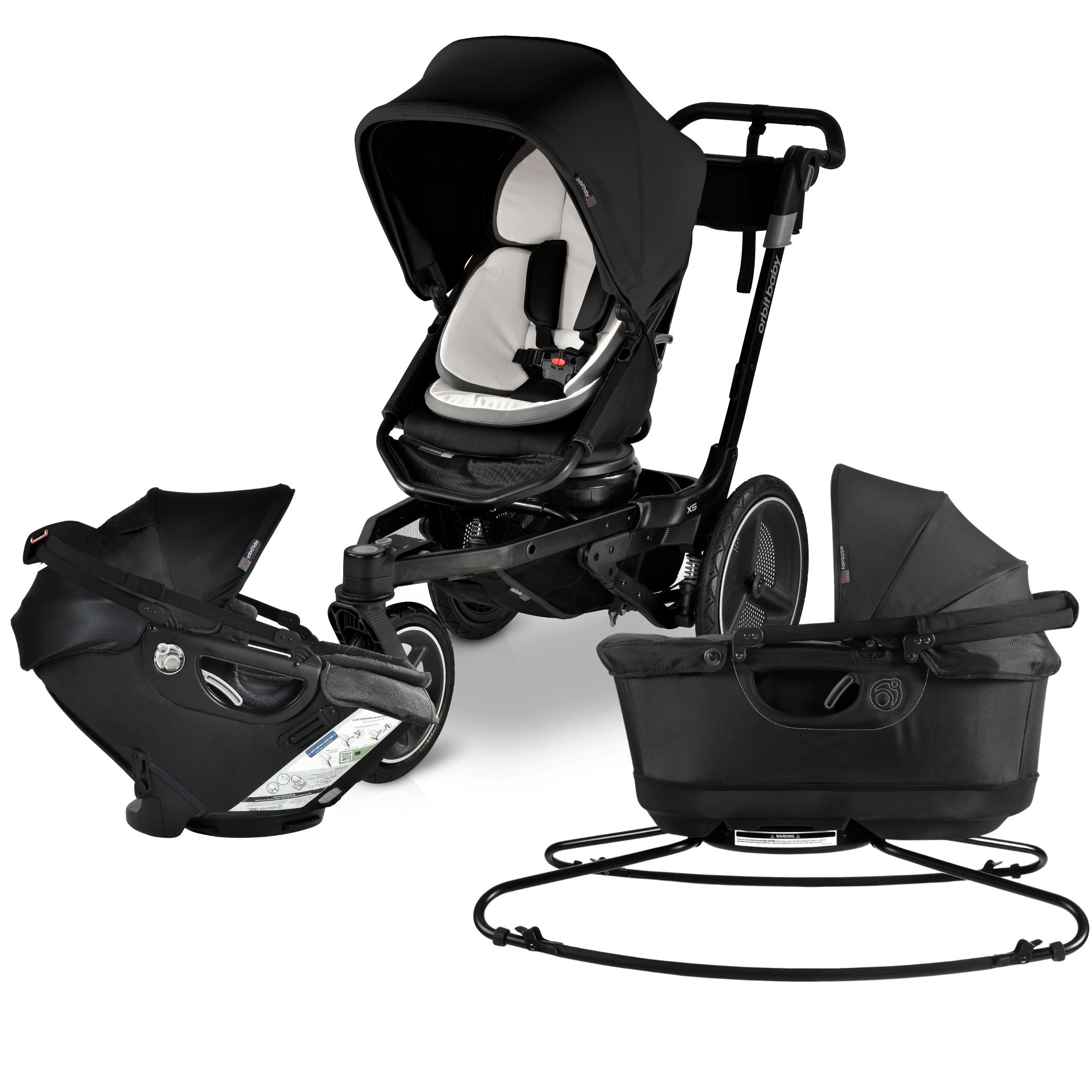 Orbit Baby Jog, Lounge, & Ride Travel System | Milk & Baby